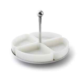 Tazón para Servir Frutos Secos, Tazón Decorativo para Ensaladas, Tazón de Metal para Ensaladas, Juego de Servidores, Vajilla Pulida de Estilo Americano Ecológica - Product Image 5