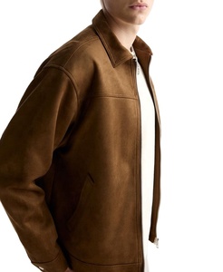 Chaqueta de Trabajo de Lona con Cierre Frontal y Logotipo Personalizado al por Mayor para Hombre, Chaqueta de Trabajo de Algodón Grueso de Talla Grande - Product Image 6