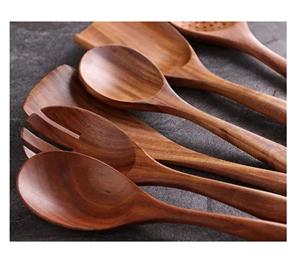 Juego de cuencos negros de dos tonos para servir, juego de cuencos de gran venta hecho en La India, incluye juego de servidor de ensalada de madera - Product Image 6