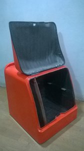 Caja de alimentos frescos de material FRP aislado para entrega de pizza y motocicleta para cajas traseras de scooter con estante conveniente - Product Image 5