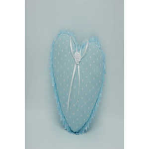 Blue Lady Bug Decorative <b>Throw</b> <b>Pillow</b> - Product Image 2