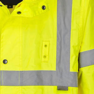 เสื้อโค้ท Hi VIS สำหรับผู้ใหญ่เสื้อโค้ท Hi VIS สีทึบ - Product Image 6