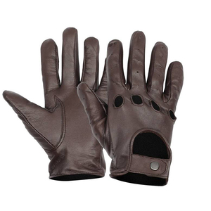 2026 High Quality Synthetic Leather Silicone Printing Polyester Non-Slip Button Closure Custom Logo <b>Touch</b> <b>Screen</b> Sports <b>Gloves</b> - Product Image 2