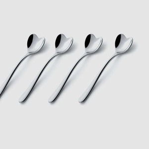 Couteau de cuisine à domicile, fourchette, cuillère, argenterie, fourchette, cuillère en acier inoxydable, nouveau design, finition argentée, double doublure, manche - Product Image 6