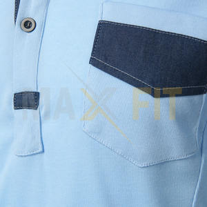 Camisa de Franela Sólida Personalizada OEM 2025, Corte Entallado, Color en Contraste para Hombre, para Venta al por Mayor por MAXFIT ENTERPRISES - Product Image 4