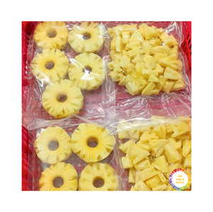 Ananas congelé biologique pelé en tranches dans le cube de bloc de dés coupé-en vrac IQF légumes surgelés prix de gros 99 données d'or - Product Image 3