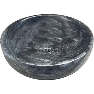Hot Selling <b>Large</b> <b>Marble</b> Serving Bowl with Handcrafted Finishing and Versatile Functionality for Salads and Appetizers Food Bowl - Product Image 4