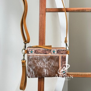 กระเป๋าถือสายหนัง2025สำหรับผู้หญิง, กระเป๋าถือดีไซน์หรูหราหนังวัวแท้สะพายไหล่มินิสำหรับผู้หญิงแฟชั่นหนังวัวแท้ - Product Image 1