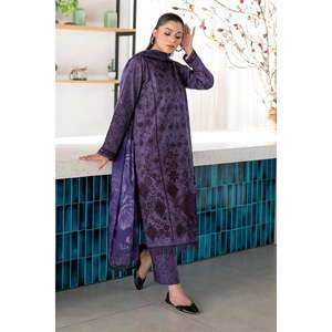 Ensemble de costume pour femme en tissu brodé SF-4096 - Product Image 6