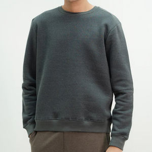 Sudaderas de Manga Larga para Hombre, de Algodón 100%, Corte Regular, Felpa Sólida, Secado Rápido, Transpirable, Precio de Fábrica en Pakistán - Product Image 1