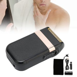 Rasoir électrique professionnel pour hommes avec double lame, lame de rasoir détachable, brosse de nettoyage pour une utilisation à domicile ou en salon de coiffure - Product Image 5
