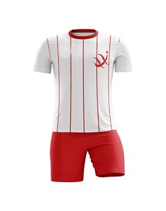 Ensemble de maillots d'entraînement de football avec logo personnalisé pour hommes Kits complets de l'équipe avec technique de sublimation Service OEM disponible - Product Image 3