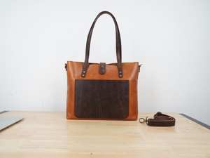 2024 nouveauté en cuir véritable grands sacs fourre-tout pour femmes LTB-0046 faits à la main pour un usage quotidien - Product Image 5