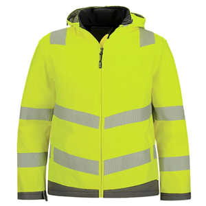 Veste de travail haute visibilité jaune/gris ENDOMAR Taille L Collection ELYSEE - Product Image 2