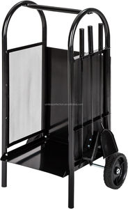<span class=keywords><strong>Chariot</strong></span> à <span class=keywords><strong>bois</strong></span> <span class=keywords><strong>de</strong></span> chauffage pour jardin et terrasse, <span class=keywords><strong>chariot</strong></span> à bûches, <span class=keywords><strong>chariot</strong></span> à <span class=keywords><strong>bois</strong></span> avec couvercle, <span class=keywords><strong>chariot</strong></span> à main, <span class=keywords><strong>chariot</strong></span> à roulettes - Product Image 6