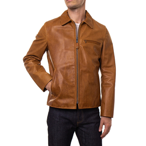 Qualité supérieure Meilleur prix Veste en cuir de mouton vintage pour homme personnalisée Veste en cuir vintage nouvelle mode entièrement personnalisée - Product Image 4