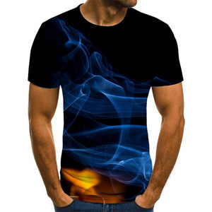 Wholesale Plain 50% Cotton Polyester Tshirt Oem <b>Logo</b> Custom T-shirt Sublimation Print <b>Design</b> Graphic Blank Men T Shirt for Men - Product Image 6