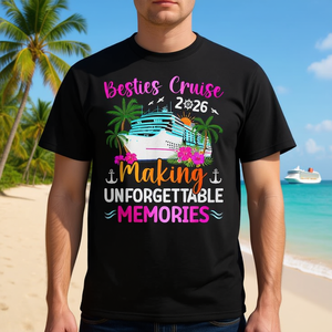 Maglietta Promozionale per Amici di Sempre: Viaggio in Crociera 2026, Creando Momenti Indimenticabili - Product Image 3