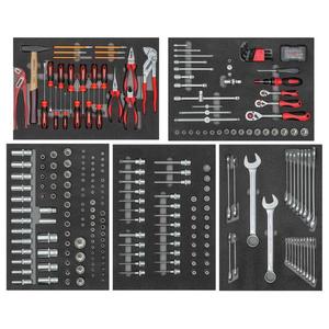 Gedore <b>Tool</b> <b>Set</b> 5xCT Modules 273-Piece Kit - Product Image 1