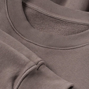 สเวตเชิ้ตคอปกสีขาวสำหรับผู้ชายเสื้อสเวตเชิ้ตผ้าเกล็ดปลาทำจากผ้าฝ้าย100% - Product Image 5