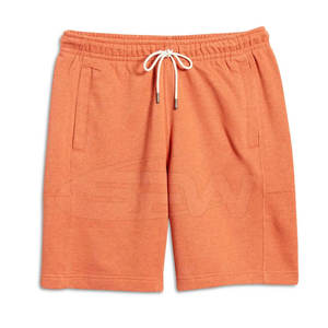 กางเกงขาสั้นลำลองผู้ชายสไตล์สตรีทแฟชั่น แห้งเร็ว ระบายอากาศได้ดี เหมาะสำหรับออกกำลังกาย เอวยางยืด ผ้าแคนวาสสีพื้น มีเชือกผูก - Product Image 3