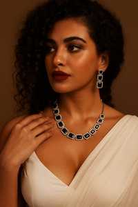 Daidan, conjunto de joyería para mujer, pulsera de trébol de cuatro hojas de la suerte chapada en oro, piedra de ágata, plata 925, conjunto de joyería de trébol de moda - Product Image 5