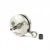 Nouveau vilebrequin Pinasco 57 mm avec masse complète pour modèle PX 27082004 fabriqué en Italie pour remplacement/réparation