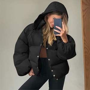 Chaqueta de Mujer de Piel de Oveja y Algodón, Gruesa, Personalizada, de Gran Tamaño, de Alta Calidad, de Manga Larga, para Invierno, Tendencia, Talla Grande - Product Image 5