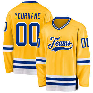 Wholesale Custom Logo Name Ice Hockey Jersey Breathable Mesh Breathable Sublimation Printed Hockey Sportswear Ice Hockey - Product Image 4