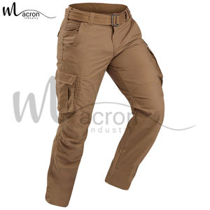 Pantalons cargo en coton extensible à 6 poches, couleur marron, nouvelle arrivée, meilleur fournisseur, conception personnalisée OEM en gros, 2025 - Product Image 1