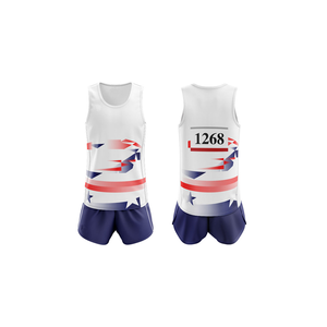 Singlet de course sans manches de qualité supérieure, tissu à évaporation rapide, maillots de course, uniformes d'équipe personnalisés, fabrication OEM - Product Image 3
