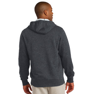 Automne et hiver homme gris imprimé col rond à capuche décontracté nouveau pull haut de sport haute qualité pur coton à capuche - Product Image 2