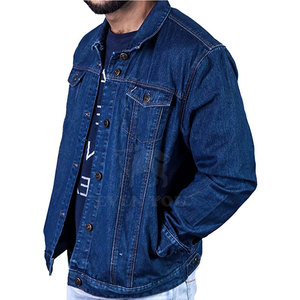 Chaqueta de Mezclilla para Hombre, 100% Algodón, con Logotipo Personalizado al por Mayor, para Invierno, Transpirable, de Alta Calidad, para Uso en Exteriores - Product Image 5
