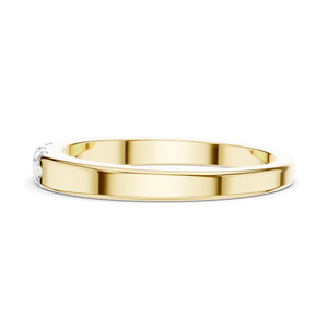 Bague en diamant de laboratoire 0,195 CT pour femme, clarté VVS-VS EF, disponible en or 18 carats, 14 carats, 10 carats et argent 925, rose, jaune, blanc - Product Image 4