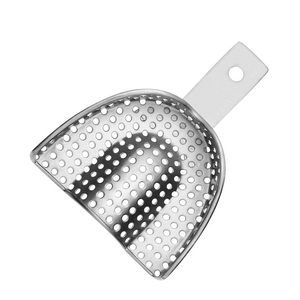 Top qualité Mini plateaux d'impression métal acier autoclavable prothèse dentaire Instrument plateau à dents hygiène buccale plateau à dents personnalisé - Product Image 4