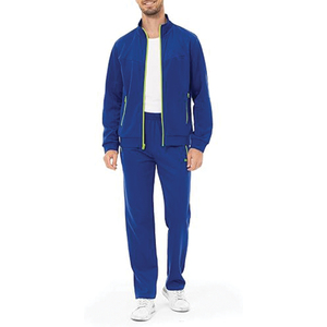 Ensemble de survêtement en coton respirant unisexe personnalisé XXL, jogging à capuche pour homme avec pantalon de survêtement coupe-vent, survêtement uni pour l'hiver - Product Image 3