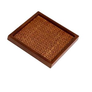 Cestas de mimbre rectangulares hechas a mano, cestas de bambú tejidas decorativas, decoración diaria del hogar, producto artesanal de Bambú - Product Image 2