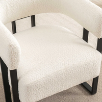 Chaise en fer moderne de luxe personnalisée pour appartement, sous-sol, villa, entrée, parc, salon, usage commercial, hôpital, atelier