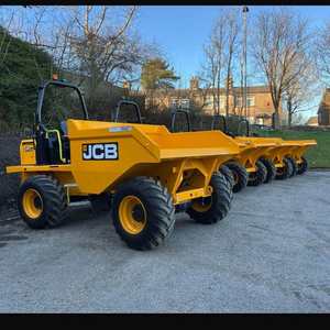 Chargeur frontal JCB 1 tonne 2T 3T 4T 5T TON, tombereau basculant, tracteur, chargeur frontal, transmission intégrale 4x4, mini remorque à benne basculante - Product Image 6