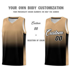 Ensemble de maillot et short de basket-ball à dégradé personnalisé, vêtements d'équipe sublimés, respirant, séchage rapide, uniforme en maille, OEM, vente en gros - Product Image 3