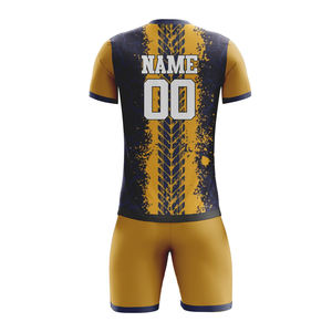 Tenues de football de club personnalisées de haute qualité, kit de vêtements de football par sublimation, maillot de football respirant à manches courtes - Product Image 2
