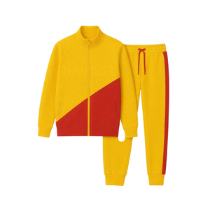 Men Winter Minimalist Tracksuit Set Smooth Fabric Breathable Quick Dry Lightweight Design for Daily Wear Fitness Customizable - Product Image 1
