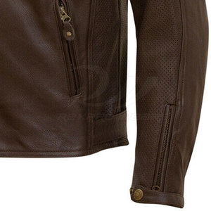 Veste de moto pour homme confortable pour une utilisation en extérieur, vêtements de mode à la vente, veste de moto pour homme - Product Image 5