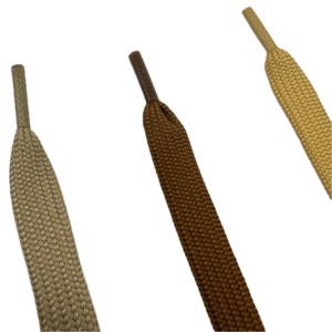 Lacets plats de 10mm pour baskets Différentes couleurs et plusieurs longueurs Cordon de serrage polyvalent pour sacs et vêtements Diamètre 9mm - Product Image 1