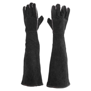 Guantes de soldadura de cuero dividido de piel de vaca de alta calidad, duraderos, de alta resistencia, protección de seguridad Industrial para soldadores, guante contra incendios - Product Image 5