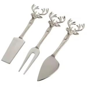 Ensemble de 3 outils à fromage en corne élégants pour les restaurants, les villas et la cuisine Ensemble de fromages de meilleure qualité - Product Image 6