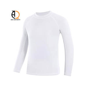 เสื้อรัดกล้ามแขนยาวแบบสั่งทำได้ตามขนาดและดีไซน์สำหรับผู้ชาย เสื้อกีฬาพิมพ์ลายแบบซับลิเมชั่น สวมใส่สบาย - Product Image 2