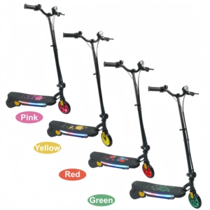 Patinete Eléctrico Plegable para Niños con Luz LED de Arcoíris, Manillar Ajustable, 4.5Ah, Betty, Patinete Eléctrico para Paseos al Aire Libre - Product Image 5