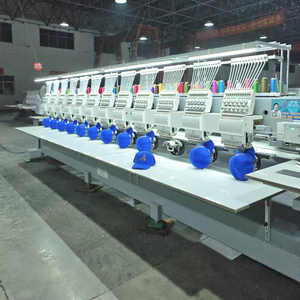 โรงงานผลิตเครื่องปักแบบท่อ 12 หัว ผู้ผลิตอุปกรณ์ปักเสื้อยืดและหมวกอัตโนมัติ พร้อมระบบควบคุม Dahao - Product Image 2