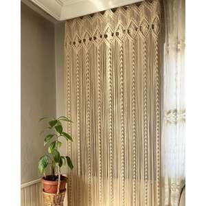 Tapiz de Pared de Macramé Bohemio de Alta Calidad, Diseño Navideño, Estilo Boho, para Decoración - Product Image 2